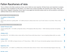 Tablet Screenshot of fallenracehorsesasia.blogspot.com