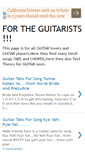Mobile Screenshot of 4theguitarists.blogspot.com