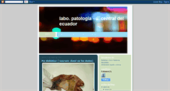 Desktop Screenshot of labopatologiaucentral.blogspot.com