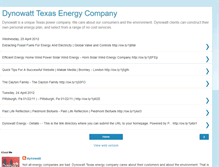 Tablet Screenshot of dynowatt01.blogspot.com