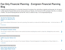 Tablet Screenshot of feeonlyfinancialplanningga.blogspot.com