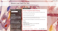 Desktop Screenshot of moorehealthydelights.blogspot.com