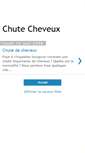 Mobile Screenshot of chutedescheveux.blogspot.com