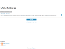 Tablet Screenshot of chutedescheveux.blogspot.com