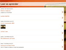 Tablet Screenshot of leerconmigo.blogspot.com
