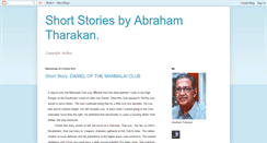 Desktop Screenshot of abrahamtharakansblog.blogspot.com