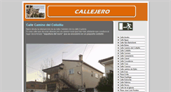 Desktop Screenshot of callejeroarcosdelasierra11.blogspot.com