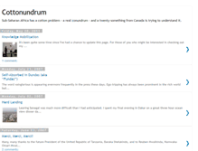 Tablet Screenshot of cottonundrum.blogspot.com