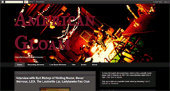 Desktop Screenshot of americangloam.blogspot.com