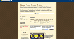 Desktop Screenshot of kamus-visual-definition.blogspot.com