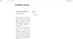 Desktop Screenshot of freedompress.blogspot.com