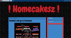 Desktop Screenshot of homecakesz.blogspot.com