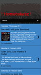Mobile Screenshot of homecakesz.blogspot.com