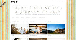 Desktop Screenshot of beckyandbenadopt.blogspot.com