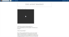 Desktop Screenshot of agentmagnet.blogspot.com