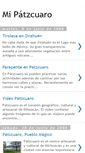 Mobile Screenshot of mipatzcuaro.blogspot.com