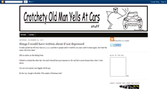 Desktop Screenshot of crotchety-old-man-yells-at-cars.blogspot.com