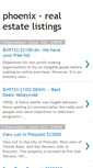 Mobile Screenshot of phoenix-realestatelistings.blogspot.com