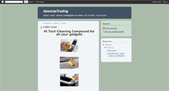 Desktop Screenshot of absolutetrading08.blogspot.com