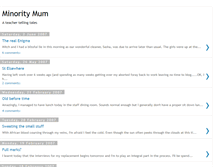 Tablet Screenshot of minoritymum.blogspot.com