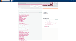 Desktop Screenshot of designissuesindia.blogspot.com