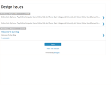 Tablet Screenshot of designissuesindia.blogspot.com
