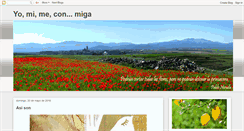 Desktop Screenshot of con-miga.blogspot.com