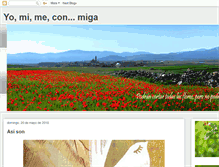 Tablet Screenshot of con-miga.blogspot.com