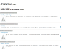 Tablet Screenshot of amandiiine.blogspot.com