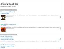 Tablet Screenshot of androidapk-files.blogspot.com