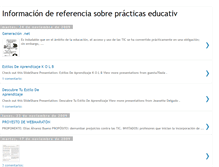Tablet Screenshot of informaciondereferencia.blogspot.com