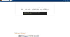 Desktop Screenshot of fotosdepatriciamontero.blogspot.com