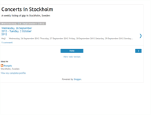 Tablet Screenshot of concertsinstockholm.blogspot.com