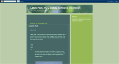 Desktop Screenshot of lakeypeak.blogspot.com