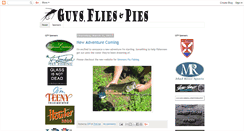 Desktop Screenshot of guysfliesandpies.blogspot.com