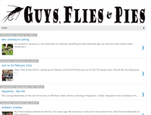 Tablet Screenshot of guysfliesandpies.blogspot.com