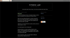 Desktop Screenshot of fitnesslaw.blogspot.com