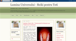 Desktop Screenshot of luminauniversului-reikipentrutoti.blogspot.com