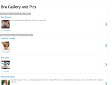 Tablet Screenshot of bra-pics.blogspot.com