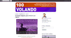 Desktop Screenshot of 100volando.blogspot.com