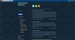 Desktop Screenshot of edwinvargasliteratura.blogspot.com