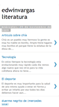 Mobile Screenshot of edwinvargasliteratura.blogspot.com