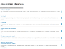 Tablet Screenshot of edwinvargasliteratura.blogspot.com