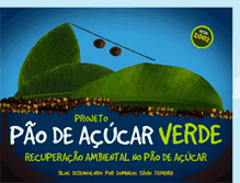 Tablet Screenshot of paodeacucarverde.blogspot.com