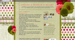 Desktop Screenshot of insideawomansheart2010.blogspot.com