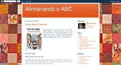 Desktop Screenshot of alinhavando-o-abc.blogspot.com
