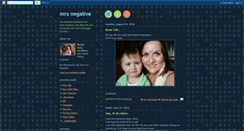 Desktop Screenshot of mrsnegative.blogspot.com
