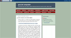 Desktop Screenshot of guiadelcomprador.blogspot.com