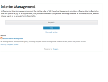 Tablet Screenshot of beaconinterim.blogspot.com