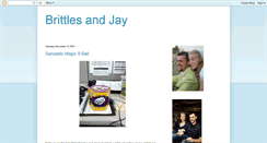 Desktop Screenshot of brittlesandjay.blogspot.com